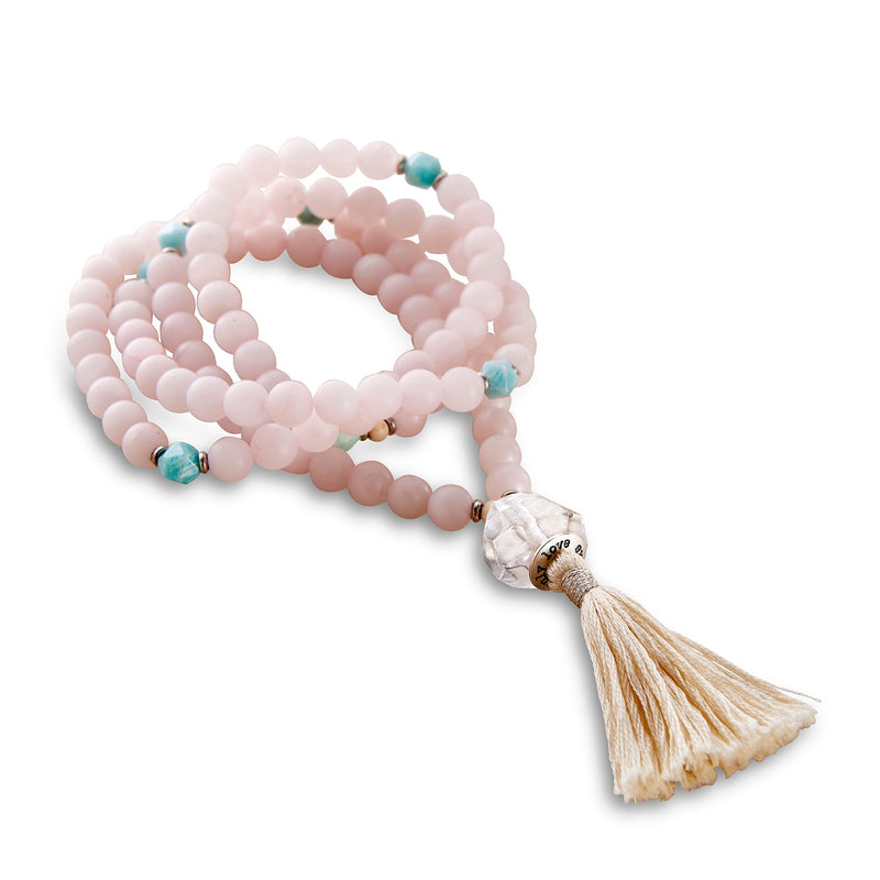 Silver & Sage Love & Affection Mala